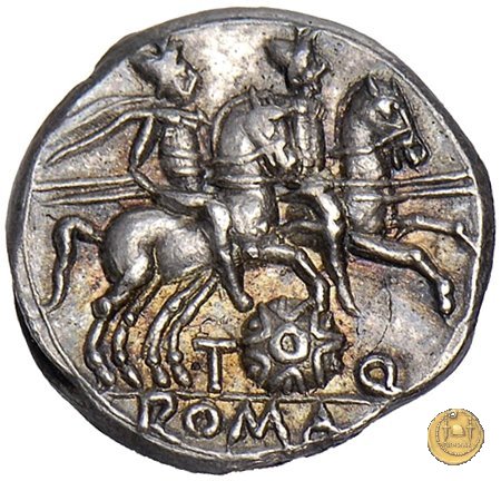 267/1 - denario T. Quinctius Flamininus 126 BC (Roma)