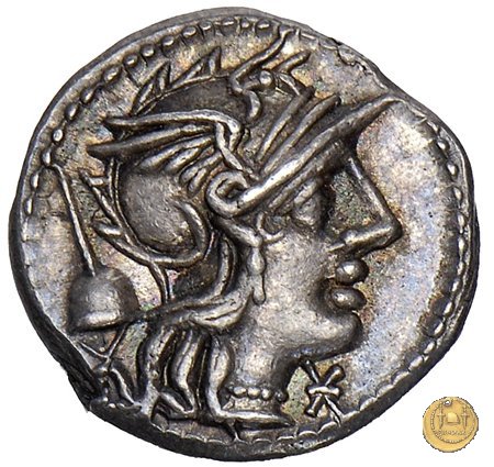 267/1 - denario T. Quinctius Flamininus 126 BC (Roma)