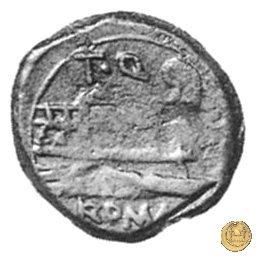 267/4 - quadrante T. Quinctius Flamininus 126 BC (Roma)