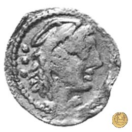 267/4 - quadrante T. Quinctius Flamininus 126 BC (Roma)