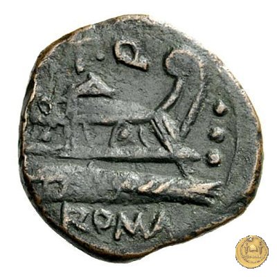 267/4 - quadrante T. Quinctius Flamininus 126 BC (Roma)