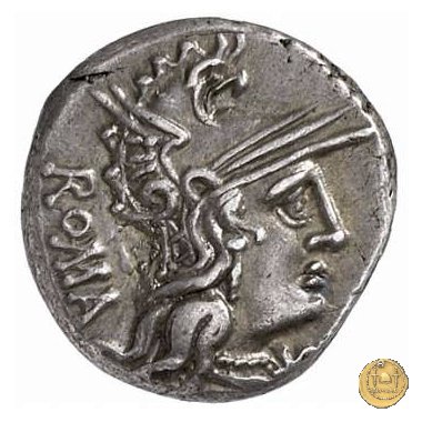 269/1 - denario C. Caecilius Metellus Caprarius 125 BC (Roma)