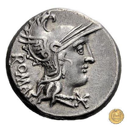 269/1 - denario C. Caecilius Metellus Caprarius 125 BC (Roma)