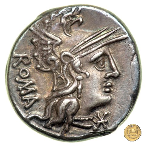 269/1 - denario C. Caecilius Metellus Caprarius 125 BC (Roma)