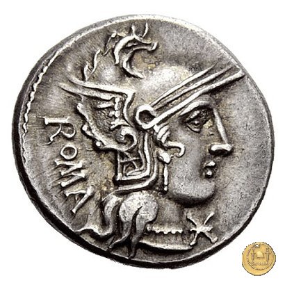 269/1 - denario C. Caecilius Metellus Caprarius 125 BC (Roma)