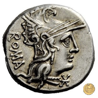 269/1 - denario C. Caecilius Metellus Caprarius 125 BC (Roma)