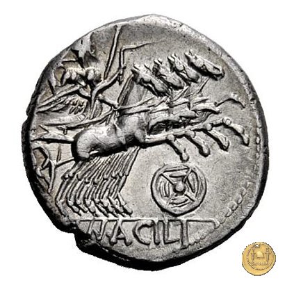 271/1 - denario Mn. Acilius Balbus 125 BC (Roma)