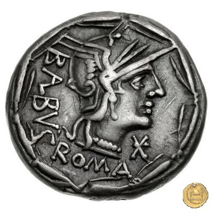 271/1 - denario Mn. Acilius Balbus 125 BC (Roma)