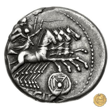 271/1 - denario Mn. Acilius Balbus 125 BC (Roma)