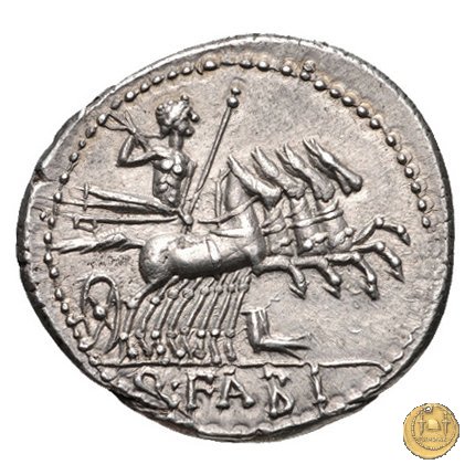 273/1 - denario Q. Fabius Labeo 124 BC (Roma)