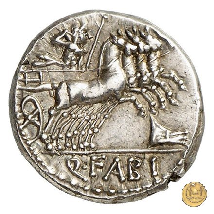 273/1 - denario Q. Fabius Labeo 124 BC (Roma)