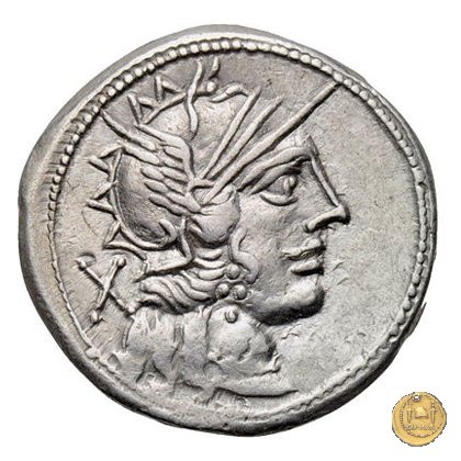 274/1 - denario C. Porcius Cato 123 BC (Roma)