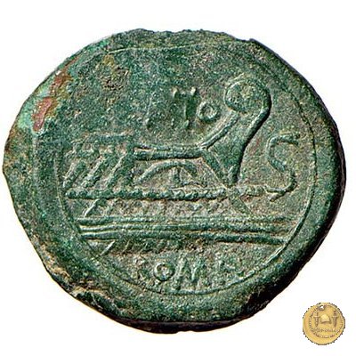 274/2 - semisse C. Porcius Cato 123 BC (Roma)