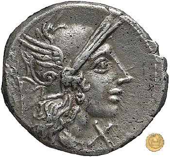 276/1 - denario M. Papirius Carbo 122 BC (Roma)