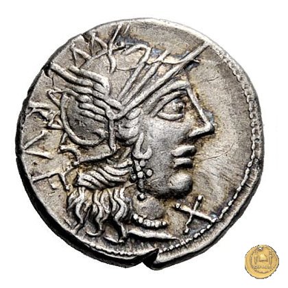 277/1 - denario Q. Minucius Rufus 122 BC (Roma)