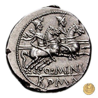 277/1 - denario Q. Minucius Rufus 122 BC (Roma)