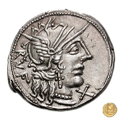 277/1 - denario Q. Minucius Rufus 122 BC (Roma)