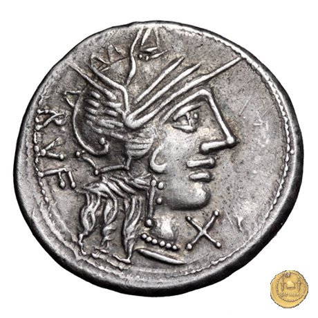 277/1 - denario Q. Minucius Rufus 122 BC (Roma)