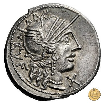 277/1 - denario Q. Minucius Rufus 122 BC (Roma)