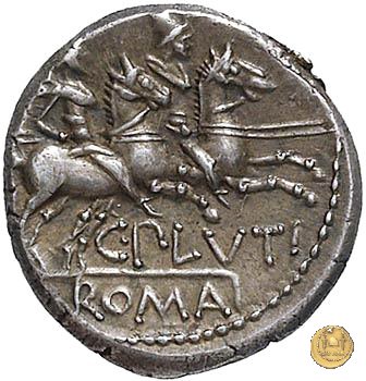 278/1 - denario C. Plutius 121 BC (Roma)