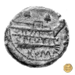 278/2 - quadrante C. Plutius 121 a.C. (Roma)