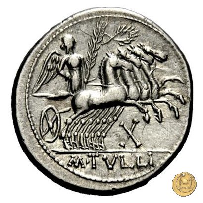 280/1 - denario M. Tullius 120 BC (Roma)