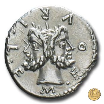 281/1 - denario M. Furius L.f. Philus 119 BC (Roma)