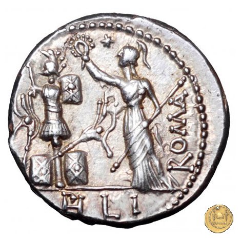 281/1 - denario M. Furius L.f. Philus 119 BC (Roma)