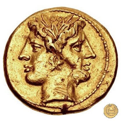 28/1 - (aureo del giuramento) Statere 225-212 BC (Roma)