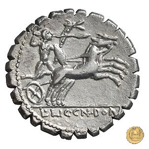 282/2 - denario L. Cosconius M.f. 118 BC (Narbo)