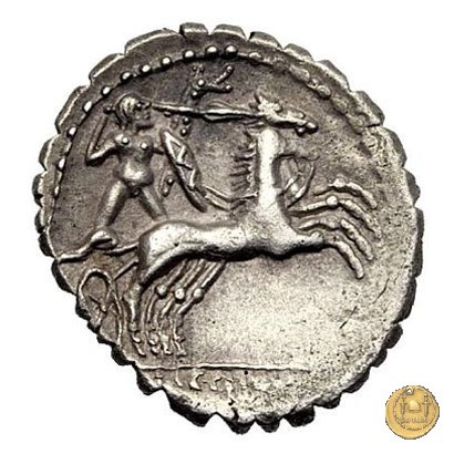 282/5 - denario L. Porcius Licinus 118 BC (Narbo)