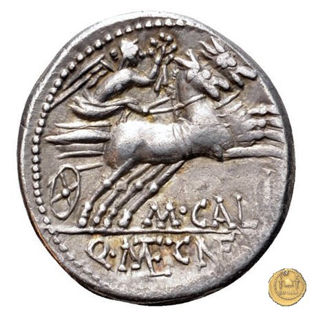 284/1 - denario M. Calidius / Q. Caecilius Metellus / Cn. Fulvius 117-116 BC (Roma)