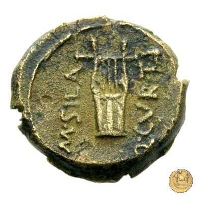 285/7 - oncia Cn. Domitius / Q. Curtis / M. Silanus 116-115 BC (Roma)