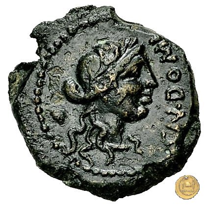 285/7 - oncia Cn. Domitius / Q. Curtis / M. Silanus 116-115 BC (Roma)