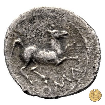 28/5 - litra (diobolo) 215-212 BC (Spagna)