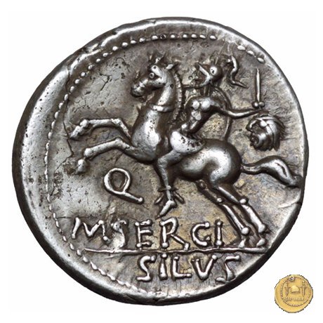 286/1 - denario M. Sergius Silus 116-115 BC (Roma)