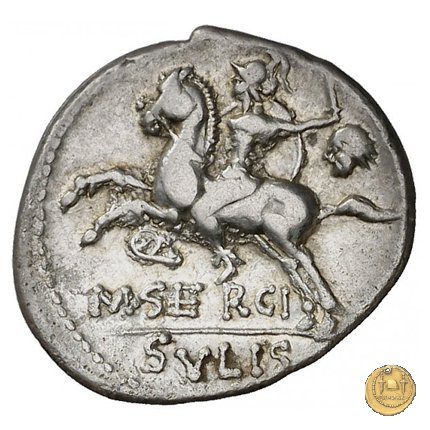 286/1 - denario M. Sergius Silus 116-115 BC (Roma)