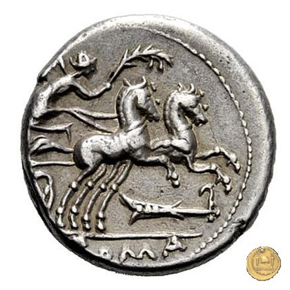 289/1 - denario M. Cipius M.f. 115-114 BC (Roma)