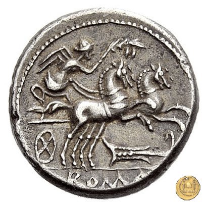 289/1 - denario M. Cipius M.f. 115-114 BC (Roma)