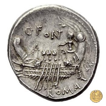 290/1 - denario C. Fonteius 114-113 BC (Roma)