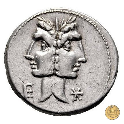 290/1 - denario C. Fonteius 114-113 BC (Roma)