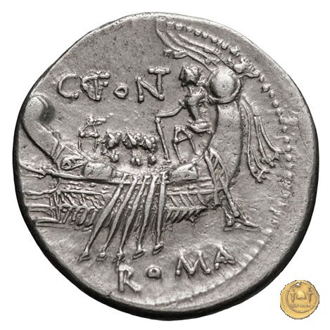 290/1 - denario C. Fonteius 114-113 BC (Roma)