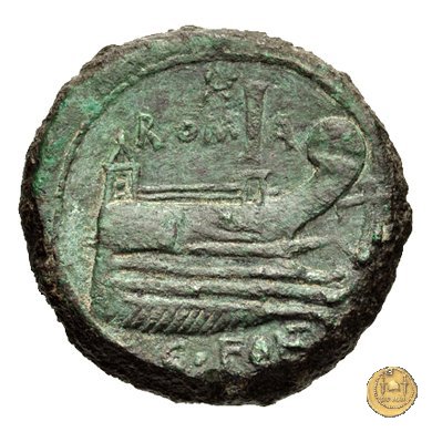 290/2 - asse C. Fonteius 114-113 BC (Roma)