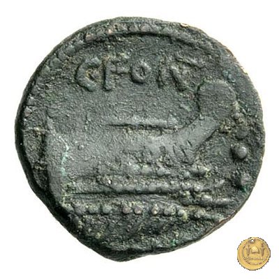 290/5 - quadrante C. Fonteius 114-113 BC (Roma)