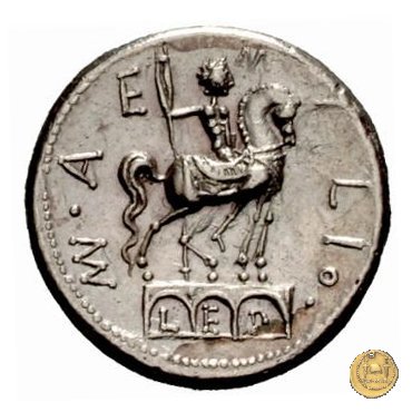 291/1 - denario Mn. Aemilius Lepidus 114-113 BC (Roma)