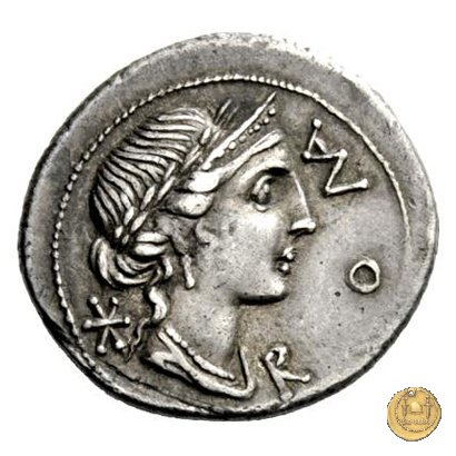 291/1 - denario Mn. Aemilius Lepidus 114-113 BC (Roma)