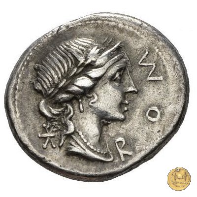 291/1 - denario Mn. Aemilius Lepidus 114-113 BC (Roma)