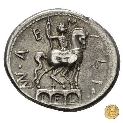 291/1 - denario Mn. Aemilius Lepidus 114-113 BC (Roma)