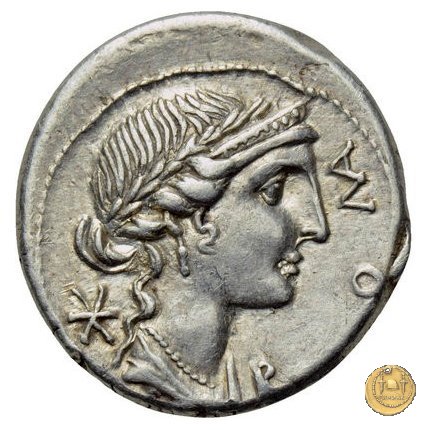 291/1 - denario Mn. Aemilius Lepidus 114-113 BC (Roma)