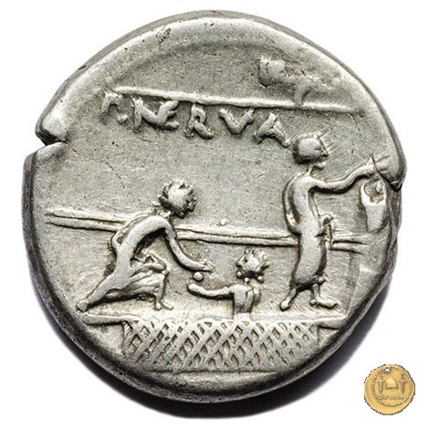 292/1 - denario P. Licinius Nerva 113-112 BC (Roma)